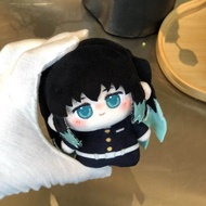 Bandai | Demon Anime Figure Giyu Tomioka Mitsuri Kanroji Douma 10cm Cotton Doll Plush Toy Cute Deskt