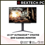 LG 27” UltraGear 27GS75Q 200Hz QHD IPS Gaming Monitor