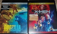 4K ULTRA HD +藍光影碟Blu-ray Disc✴️JOY✴️4K X-MEN黑鳳凰(🔴已售出)✴️哥斯拉 3D+2D ✴️4K 哥斯拉 2 王者巨獸(🔴已售出)✴️狂野時速 7✴️攻榖機動