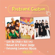 CUSTOM LAMINATED POSTCARD PRINTING FREEBIES PHOTO PRINTING