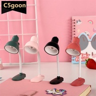 C5GOON Mini Table Lamp Foldable Magnetic Desk Lamp LED Bedroom Study Reading Lamps With Clips Eye Protection Bedside Night Lights C2Z5