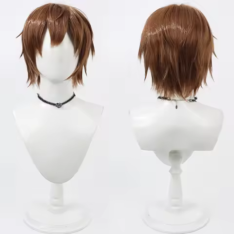 Game Identity V Naib Subedar Cosplay Wig Short Heat Resistant Synthetic Hair Halloween Party