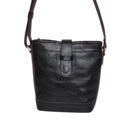 Bernie Leather Kani Black Women's Leather Bag