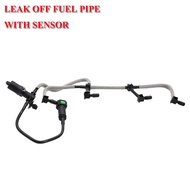 ZK76 Leak Off Fuel Pipe Hose Fit for Ford Focus MK2 C-MAX MONDEO MK4 1.8 TDCI Diesel with Sensor 4M5