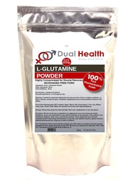 L-Glutamine (2.5kg - 2500g - 5.5 lbs) Pure Powder 5000mg Free Form Bulk Supplements, Made in USA, Im