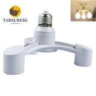 TARSURESG LED Bulb Holder Multifunction E27 to E27 Splitter Bulb Adapter Holder