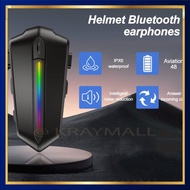 Bluetooth Helmet Headset Call Music Voice Assist IPX6 800mAh - C5S
