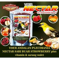 Voer NECTAR LARGE STROWBERRY/bird SUPPLEMENT/bird VITAMIN