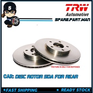 TRW DISC ROTOR REAR HONDA CIVIC SNA FD ACCORD SDA  SPM