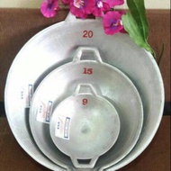 KUALI SET 3 CAP BUAYA LOOSE SIZE 9CM,15CM & 20Cm