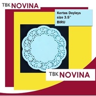 [250pcs] Paper Doyleys Paper Doilies Paper Doyleys 3.5" (COLORS) - Cake Jar Liners Lace Paper/s