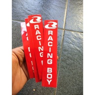 MERAH Racing boy sticker racing boy sticker/ front shock long racing boy sticker/ racing boy rim sti
