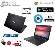 ( ASUS 14 inch Chromebook Google Play Store ) Chromebook C300M / 4GB RAM 16GB eMMc SSD / HDMI Port