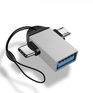 สาย 2 in 1 Type-C OTG TO USB 3.0 อินเทอร์เฟซ OTG สายอะแดปเตอร์ Fast ตัวเชื่อมต่อเพื่อส่งผ่าน Convert