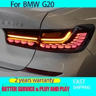 Car Styling for BMW G20 Tail Lamp 2019-2024 G20 Taillights Rear DRL+Turn Signal+Brake+Reverse
