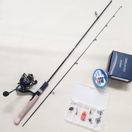 Lure UL fishing rod set + BUL-1 metal fishing reel