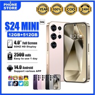 HP Phone S24 Mini 5G Dual SIM RAM 12GB ROM 512GB Android Smartphone Handphone Murah Local Set 1 Year