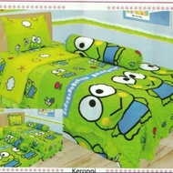 Aesthetic Lady Rose Keroppi Children's Bed Sheet size 120 x 200 MOST POPULAR B2P5 best seller NEW CO