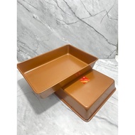 Rectangle Pan size 34.5x25x6, cake Pan non-stick donut fried/, price per piece
