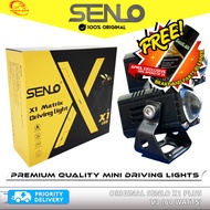 Original Senlo X1 PLUS V3 Series Premium 3000LM / 5000LM Mini Driving Light for Motorcycles / Scoote