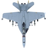 1/100 F/A-18 Super Hornet Diecast Metal Fighter Jet Model Kits Pre-Build Replica 1943-2018 Jolly Rog