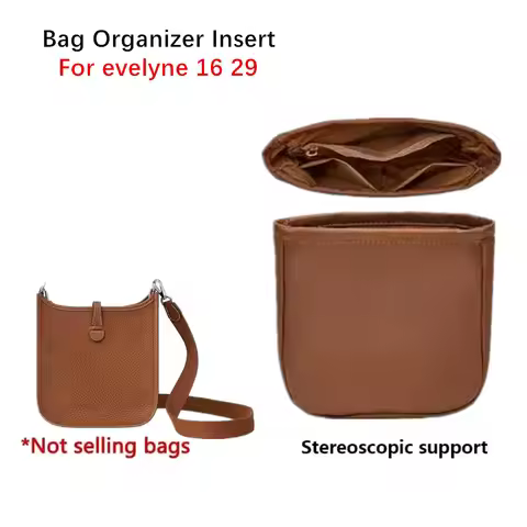 Bag Organizer Insert for Evelyne16/29 Lightweight Nylon Storage Bag Inner Pocket Bag Accessory