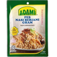 Pes Nasi Briyani Gam Adami (120 gm) Halal, Sedap dan Mudah, Pes Nasi Beriani Gham MuarJohor