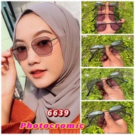 E ( E00043 ) KACAMATA PHOTOCROMIC KOREA OVAL PERSEGI PANJANG FREE