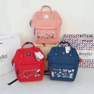 Anello Đisnēy 2020 Polyester Canvas Backpack Limited ไซส์มินิ