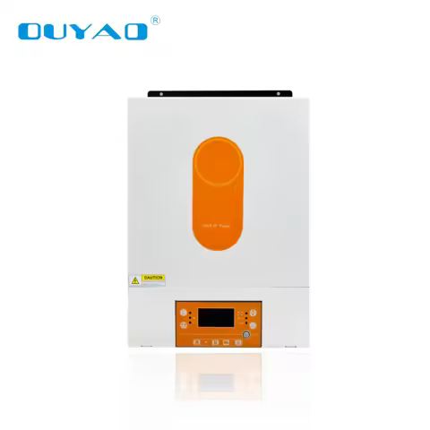 2025 hybrid solar inverter 4000W twins output 230v ac 50hz/60hz solar charge controller inverter