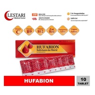 Hufabion 10 Kapsul (1 Strip) - Suplemen Tambah Darah, Ibu Hamil
