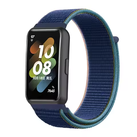 Nylon loop band For Huawei band 7 strap accessories Smart watch replacement belt wristband Sport bra
