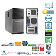 Dell MT👉 Xeon E3-1220v2, up to 3.50GHz | 16G RAM | 128G SSD + 500GB HDD | Quadro 2000 | USB 3.0 | 👌W