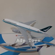 16cm Cathay Pacific A350 Airplane DIECAST METAL DISPLAY Children's Collection Decoration Toys