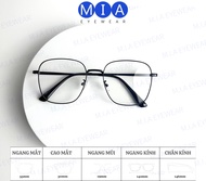 Gọng kính MIA EYEWEAR G19 thiết kế dáng vuông to thời trang thích hợp làm kính cận kính đổi màu cận