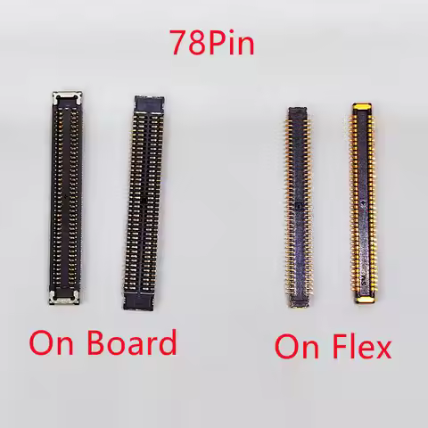 5-20pcs 78Pin USB Charging FPC Connector For Samsung Galaxy Note 10 Lite N770F S20FE S20 FE A21S Cha