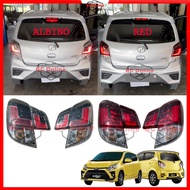 BC Original Daihatsu Ayla Agya Toyota Wigo Axia Albino Red Tail Lamp Led Lampu Belakang Reflector Tail Light