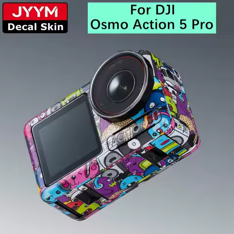 Action Sticker For DJI Osmo Action 5 Pro Decal Skin Vinyl Wrap Film Protector Coat Action5 Pro Actio