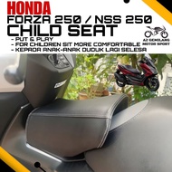 CHILD SEAT HONDA FORZA250 FORZA 250 NSS250 NSS 250 CHILD SEAT ACCESSORIES ACCESSORY MODIFIED