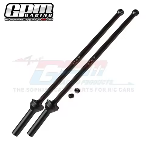 GPM Metal Steel Front CVD Drive Shaft AR310458 + AR310590 for ARRMA 1/7 Big Rock 1/8 Kraton Outcast 