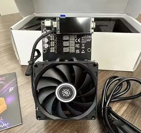 Bitaxe NerdQaxe++ 4.8TH/s Bitcoin Miner BM1370 ASIC 75W home mining WiFi Open Source Crypto Mining M