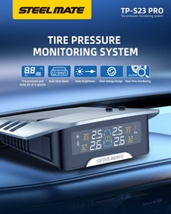Steelmate TP-S11/MT11/CM01/CM01E Made By Steelmate Solar Powered External or Internal Tire Pressure