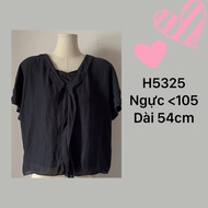 H5325 2hand Japanese women's shirt
