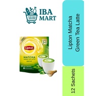 Lipton Matcha Green Tea Latte 12 Sachets Teh Hijau