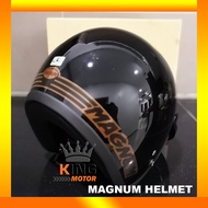 [SIRIM APPROVED] MAGNUM HELMET- BLACK COLOR