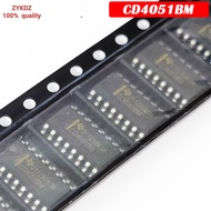 10PCS CD4051 CD4051BM CD4051BM96 HEF4051BT HEF4051 HCF4051 MUX/DEMUX One Out Of Eight Analog Switche
