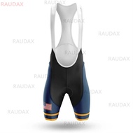 ZZOOI USA  Bicycle Team Cycling Jersey Set 2022 Summer  Maillot Ciclismo Mens Cycling Clothing Ropa 