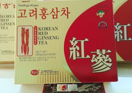 KGS Premium Korean Red Ginseng Tea Sachets - Rich in Vitamin C Cholesterol Free 100g Box