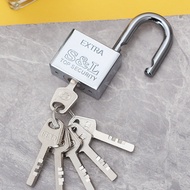 6 Keys Multi-Key Padlock Waterproof Anti-Rust Door Lock Student Cabinet Cabinet Door Lock Dormitory 