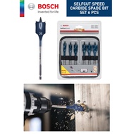 Bosch 6x 13mm-25mm SelfCut Speed Flat Wood Drill Bit